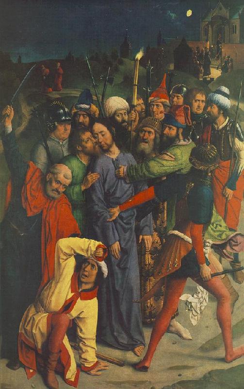 Dieric Bouts The Capture of Christ oil painting picture